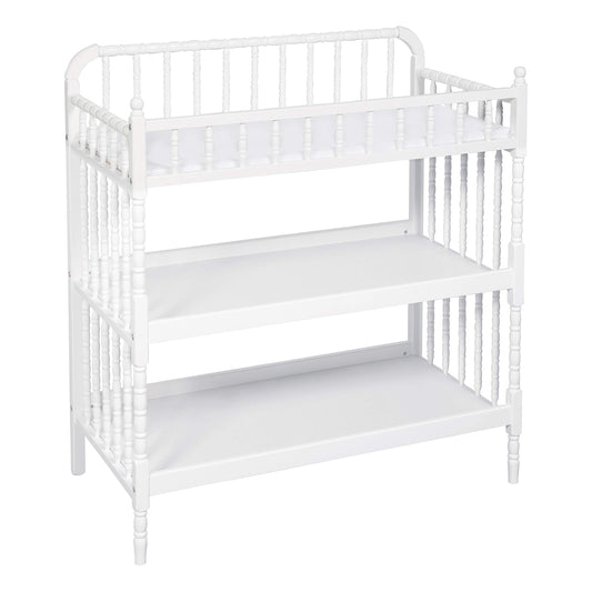 DaVinci Jenny Lind Changing Table with Pad in Rich Cherry