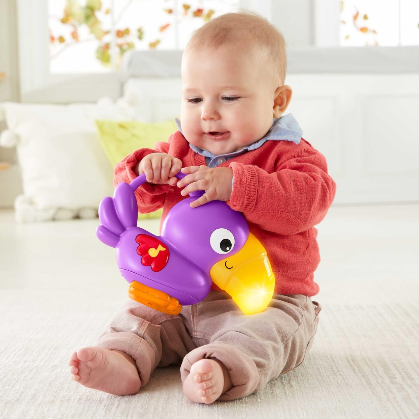 Fisher-Price Baby Playmat Rainforest Music & Lights Deluxe Gym with 10+ Activities & Toys for Developmental Play for Newborns Ages 0+ Months