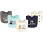 Hudson Baby Unisex BabyCotton Bibs