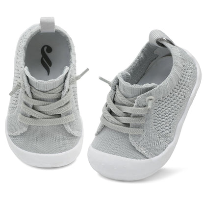 JIASUQI Baby Shoes for Toddler Boys Girls Sneakers Slip on Walking Shoes for Babies