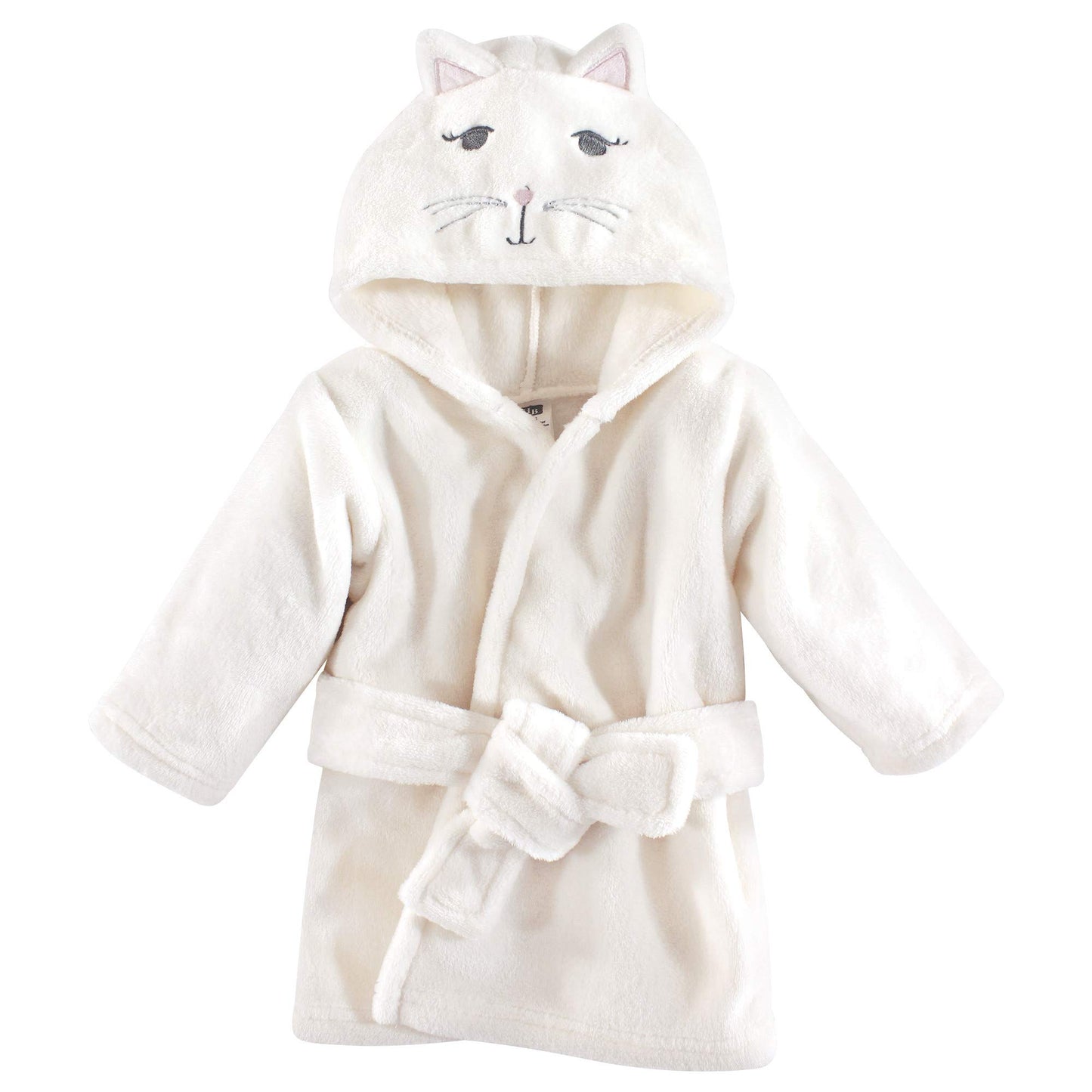 Hudson Baby Unisex Baby Plush Animal Face Bathrobe