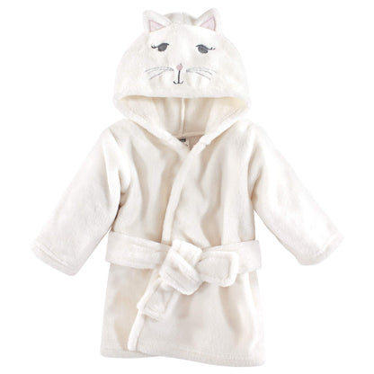 Hudson Baby Unisex Baby Plush Animal Face Bathrobe
