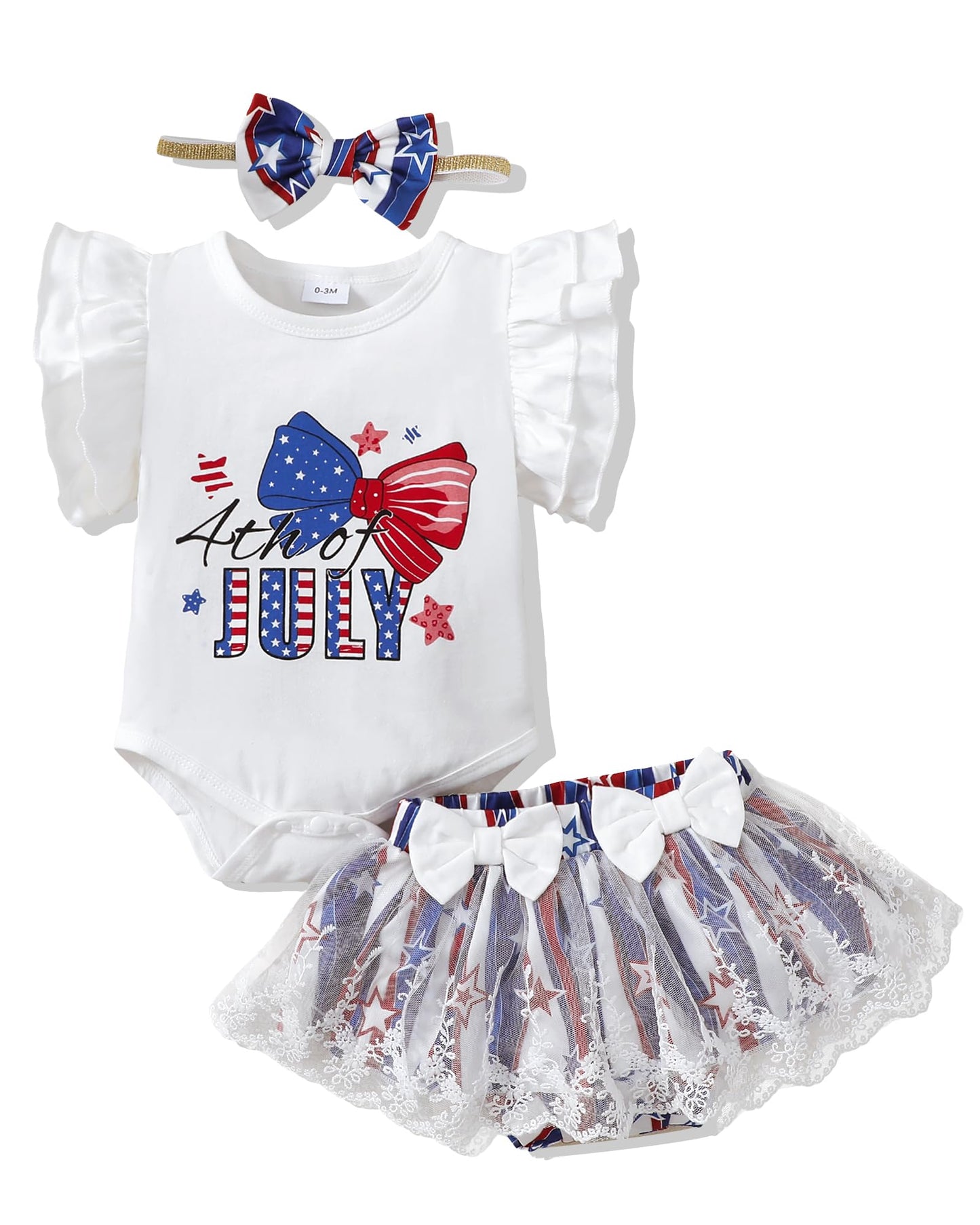 Mioglrie Preemie Clothes Girl Newborn Girl Outfits Infant Baby Girl Clothes Summer Romper Dress Shorts Set