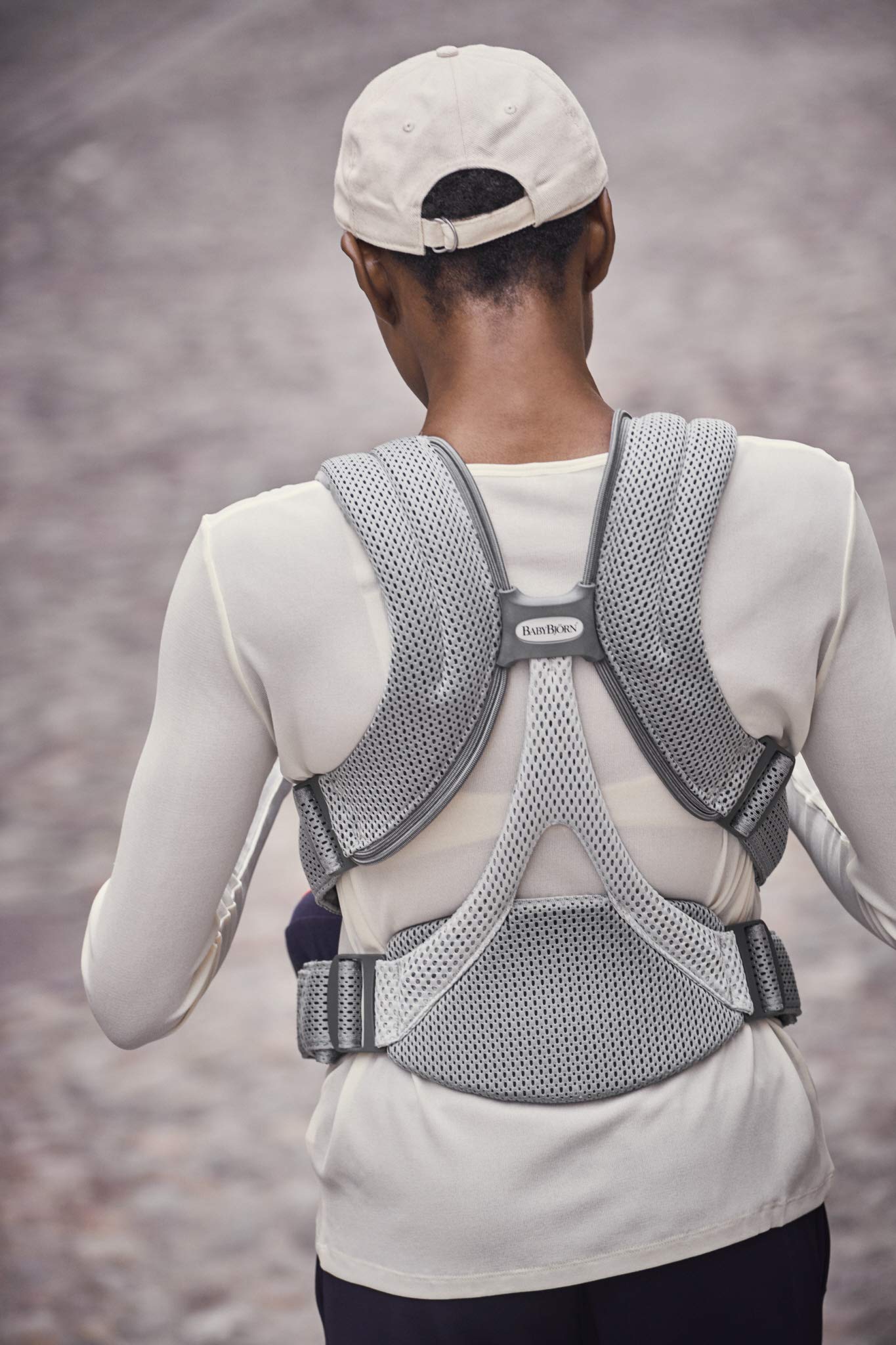 BabyBjörn Baby Carrier Free, 3D Mesh, Dusty Pink