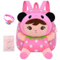 Cute Toddler Backpack Plush Doll Toy Snack Travel Bag Preschool Shoulder Bag Gift for Kid