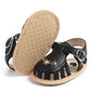 Infant Baby Boys Girls Sandals Summer Baby Wedding Dress Flat Shoes Newborn Crib Shoes First Walkers Prewalkers Shoes