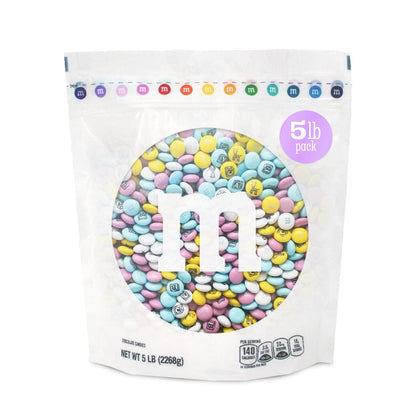 M&M'S World It's A Boy Milk Chocolate Candy 2lb Bag with White and Blue M&M'S for Baby Boy Showers Gender Reveal Parties and Baby Celebration Favors