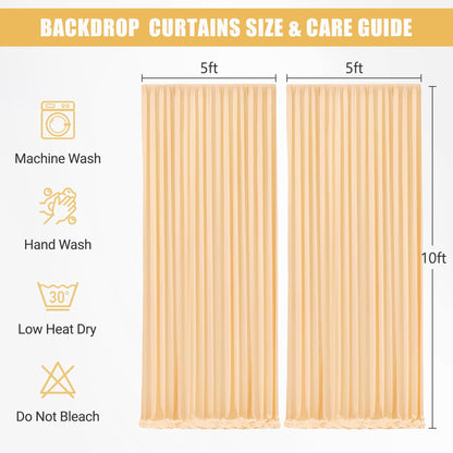 10x10ft Pink Backdrop Curtain with Lights String for Parties Wedding Wrinkle Free Soft Curtains Photo Backdrop Drapes for Girls Birthday Baby Shower Background Decorations 5x10ft, 2 Panels