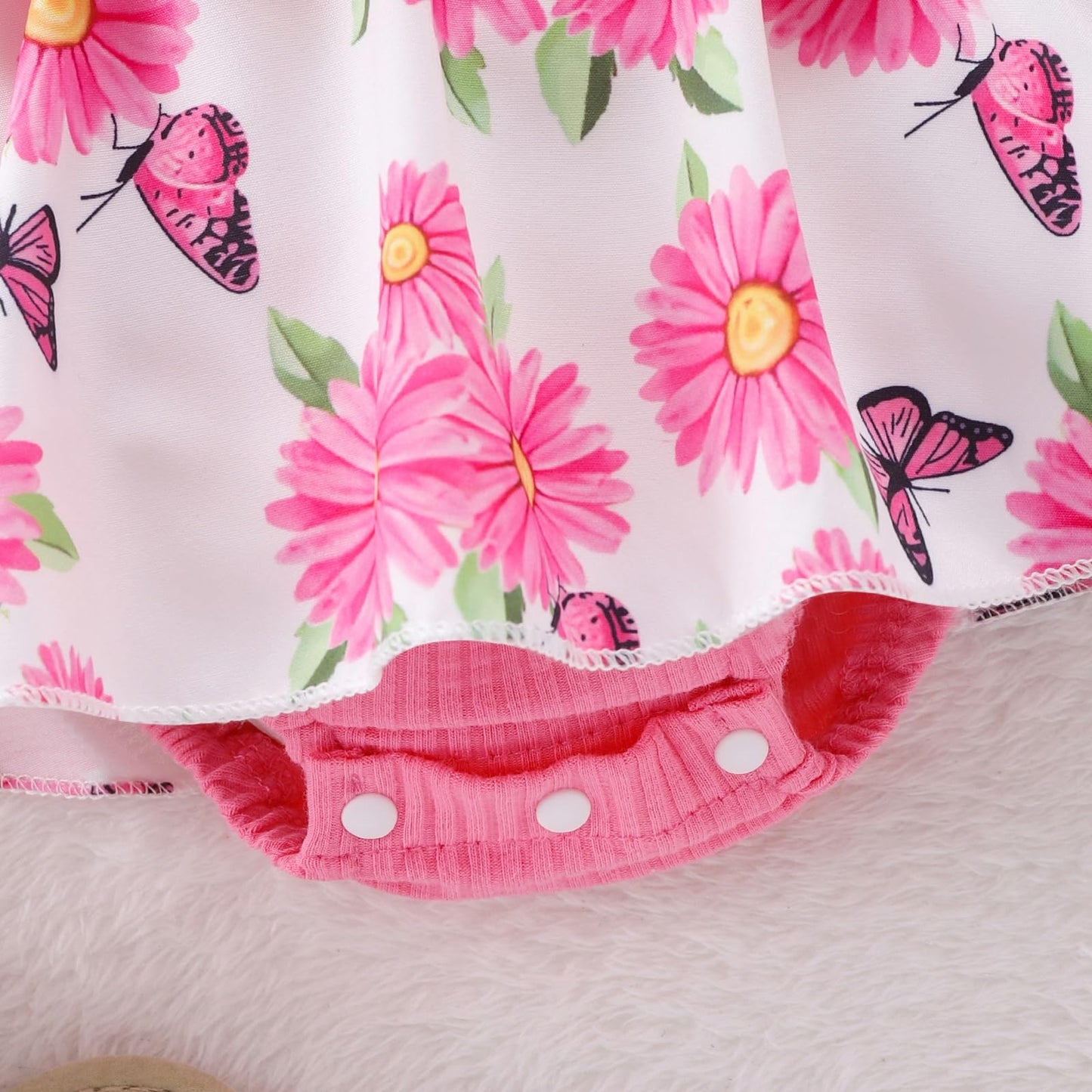 Baby Girl Clothes Newborn Romper Dress Infant Lace Ruffle Sleeveless Summer Outfits with Headband 0-12 Months
