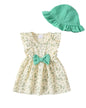 Newborn Baby Girl Clothes Cotton Linen Dresses Infant Casual Sundress Playwear Summer Toddler Girl White Dress