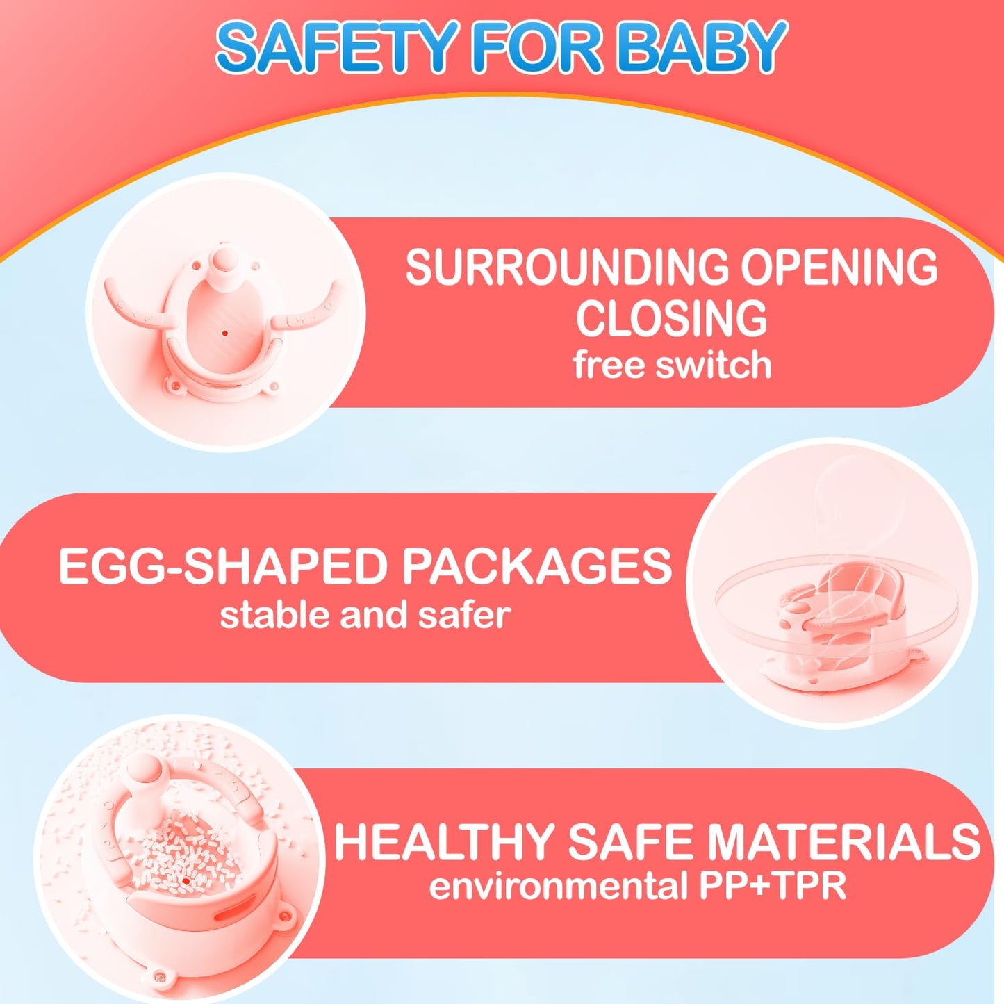 Baby Bath Seat for Babies 6 Months & up, Non-Slip Toddler Bath Seat for Baby & Newborn, Sit Up Bath Seat for Baby,Grey