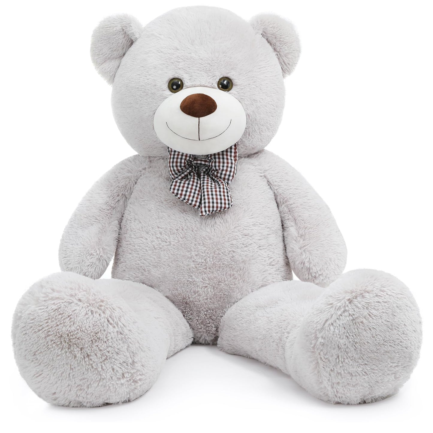51 inch Big Teddy Bear Cute Giant Stuffed Animals Soft Plush Toy for Girlfriend Kids for Birthday Christmas Valentine's Day