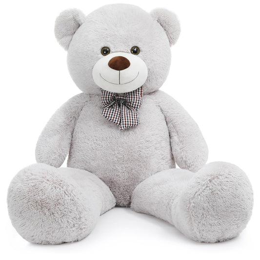 51 inch Big Teddy Bear Cute Giant Stuffed Animals Soft Plush Toy for Girlfriend Kids for Birthday Christmas Valentine's Day