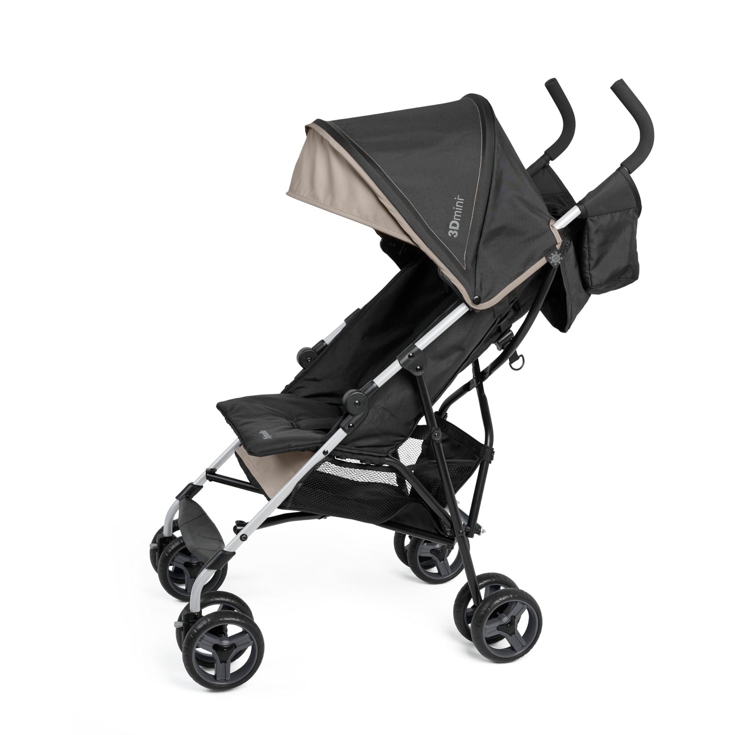 Summer by Ingenuity 3D Mini Convenience Stroller – Lightweight Stroller with Compact Fold, Multi-Position Recline, Canopy with Pop Out Sun Visor and More – Umbrella Stroller for Travel, Pink