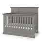 Child Craft Jordyn Full Panel 4-in-1 Convertible Crib, Baby Crib Converts to Day Bed, Toddler Bed and Full-Size Bed, 3 Adjustable Mattress Positions, Non-Toxic, Baby Safe Finish (Lunar Gray)