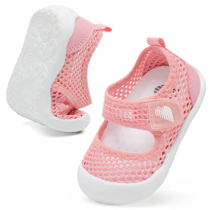 BARERUN Toddler Water Shoes Barefoot Water Shoes for Kids Baby Wide Aqua Socks with Arch Support Quick-Dry Breathable Boys Girls Sandals Walking Shoes for Beach Swim Pool Shoes