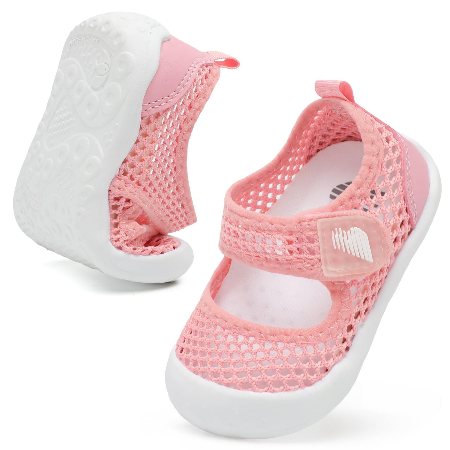 BARERUN Toddler Water Shoes Barefoot Water Shoes for Kids Baby Wide Aqua Socks with Arch Support Quick-Dry Breathable Boys Girls Sandals Walking Shoes for Beach Swim Pool Shoes