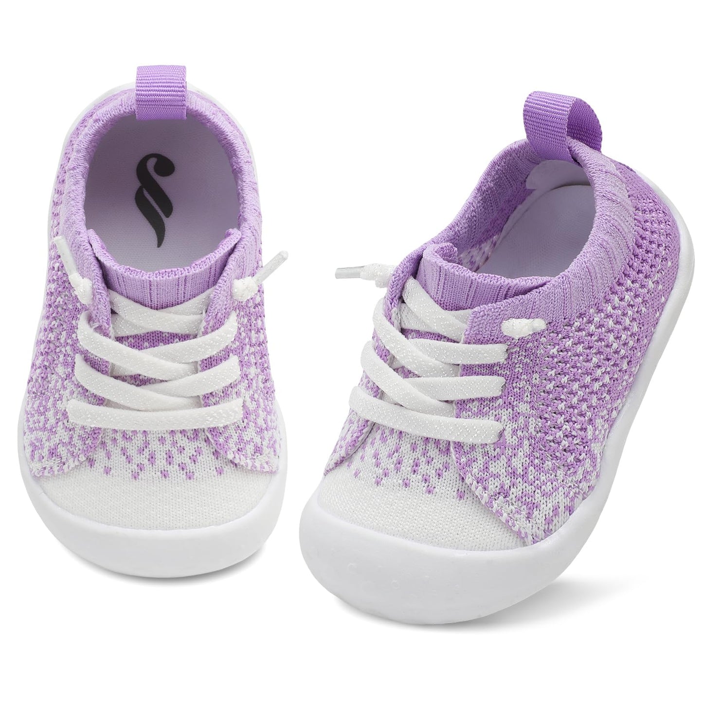 JIASUQI Baby Shoes for Toddler Boys Girls Sneakers Slip on Walking Shoes for Babies