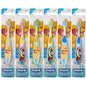 Oral-B Baby Manual Toothbrush, Pooh Characters, 0-3 Years Old, Extra Soft (Characters Vary) - Pack of 4