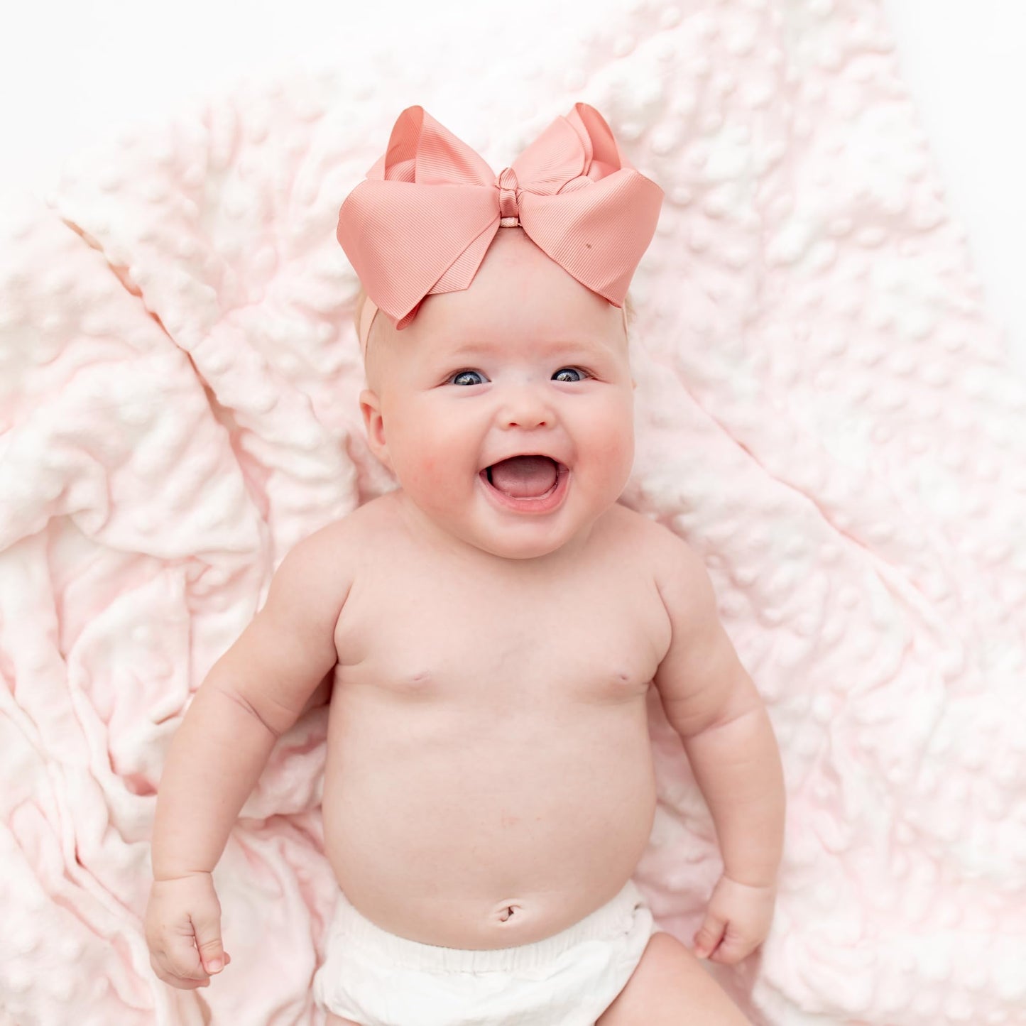 Ultra-Soft Baby Blanket for Girls & Boys – Large 47"x47" Cloud Blanket, Lightweight and Breathable, Neutral Designs for Newborn, Infant, Toddler