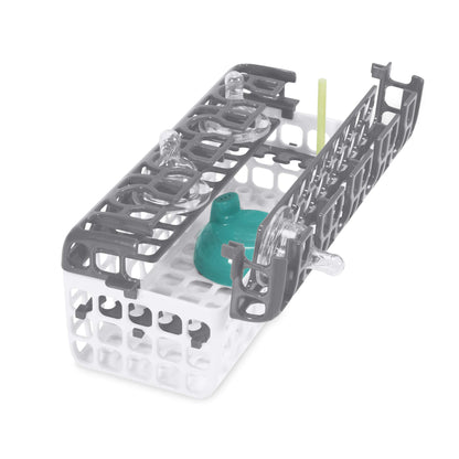 OXO Tot Dishwasher Basket for Bottle Parts & Accessories, Teal, 1 Count (Pack of 1)