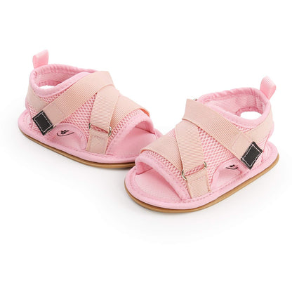Baby Girls Boys Summer Sandals Unisex Infant Premium Soft Anti-Slip Rubber Sole Toddler Outdoor Beach Walking Shoes