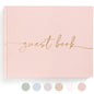 Lamare Elegant Blank Page Wedding Guest Book – The Perfect Polaroid Guest Book for Wedding Receptions, Birthdays, Baby Showers, and Special Events – A Stylish Sign-in Book for Guests