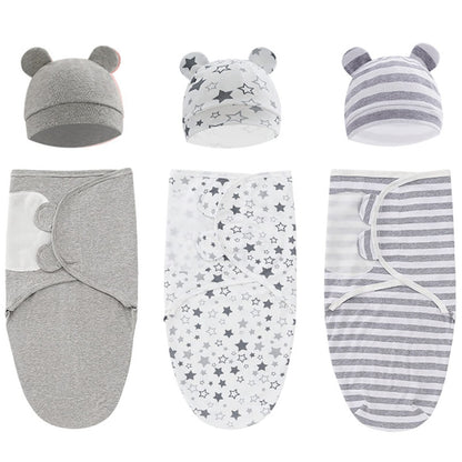 3-Pack Organic Baby Swaddle Sleep Sacks - Newborn Swaddle Sack - Baby Sleep Sack - Baby Swaddle Blanket Wrap…
