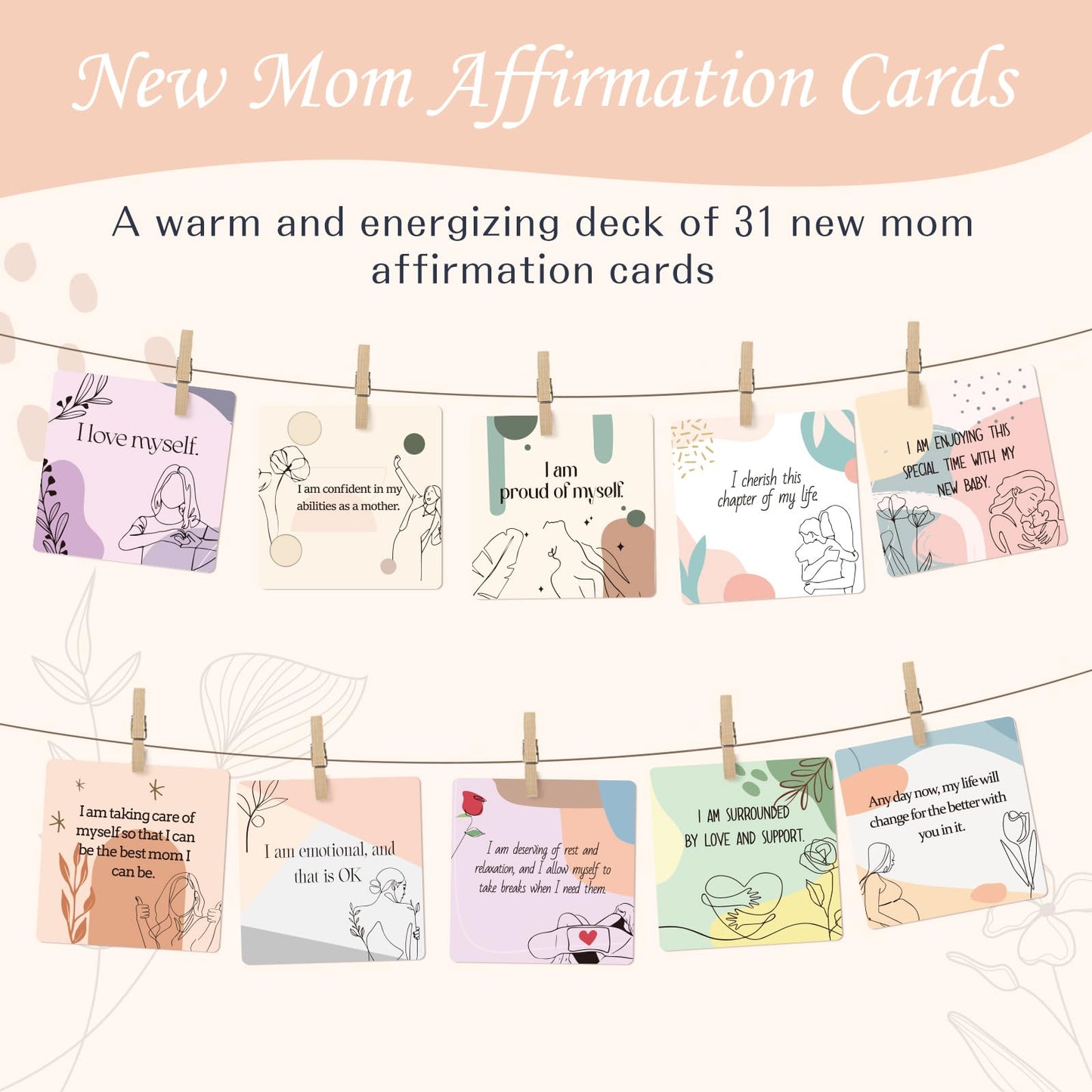 New Mom Gifts for Women, 9pcs Pregnancy Gifts for Expecting Mom, Cute Baby Gifts New Parents Gifts for Couples with Mom and Dad Mugs for Gender Reveal, Baby Shower, First Time Mom Gifts (Blue Gray)