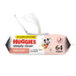 Huggies Simply Clean Fresh Scent Baby Wipes, 3 Flip-Top Packs of 64 (192 Wipes Total), Packaging May Vary