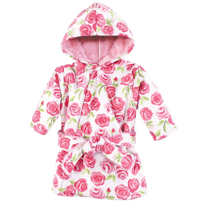 Hudson Baby Unisex Baby Mink with Faux Fur Lining Pool and Beach Robe Cover-ups