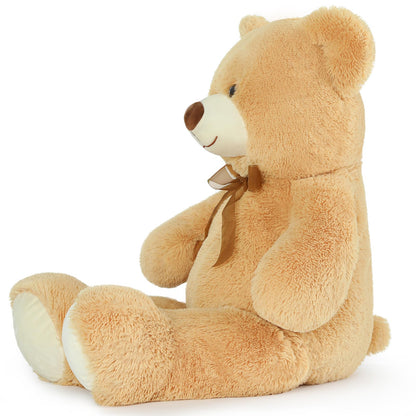 51 inch Big Teddy Bear Cute Giant Stuffed Animals Soft Plush Toy for Girlfriend Kids for Birthday Christmas Valentine's Day