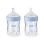 NUK Simply Natural Baby Bottles, 5 Oz, 2 Pack