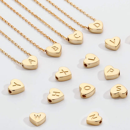 M MOOHAM Heart Initial Necklace Gifts for Girls Women, S925 Sterling Silver Tiny Letter Necklace Birthday Gift for Kids Teen Girl Jewelry