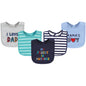 Hudson Baby Unisex BabyCotton Bibs