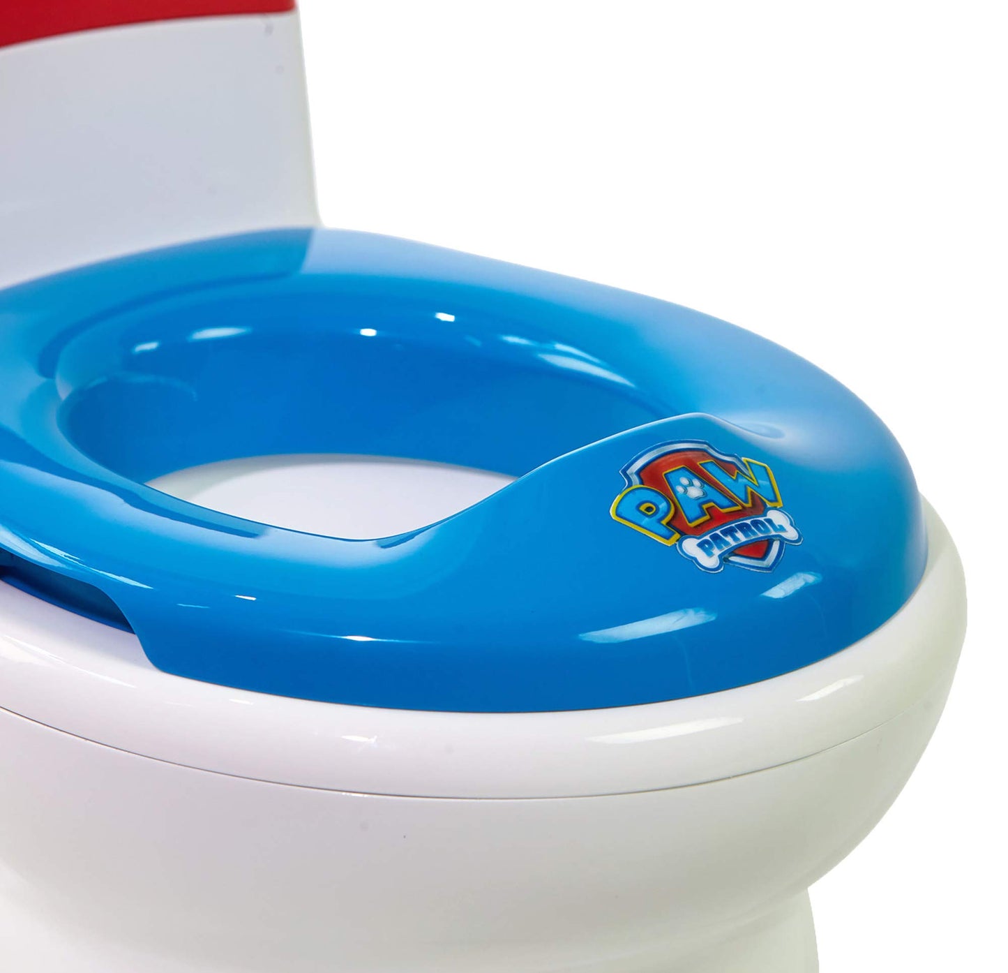 The First Years Disney Minnie Mouse Potty Training Toilet and Toddler Toilet Seat - Toilet Training Potty with Fun Flushing and Cheering Sounds,Pink