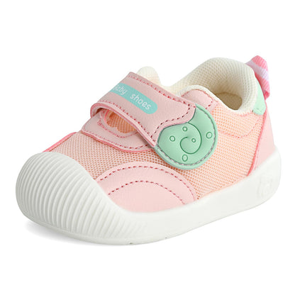 Baby Shoes Boys Girls First Walkers Cute Animals Toddler Sneakers Prewalkers Rubber Sole