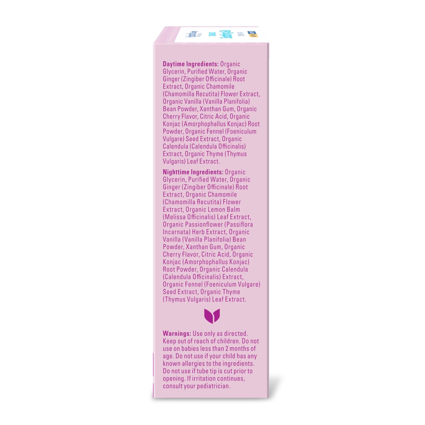 Hyland's Baby Organic Day and Night Soothing Gel Combo Pack, Cooling Gel for Oral Discomfort, Easy-to-Apply, Ages 2 Months and Up, 1.06 Ounce (2 Tubes of 0.53 oz.)