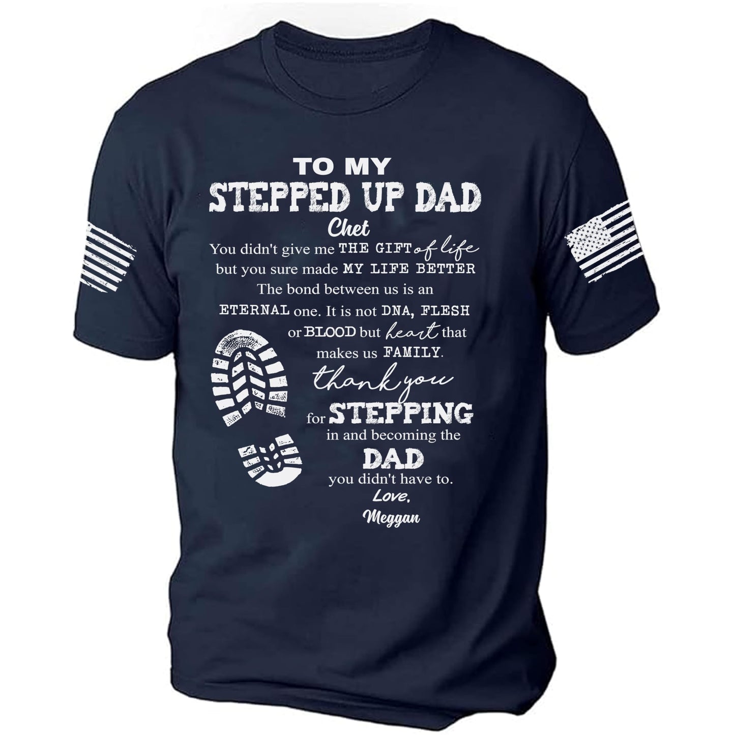Personalized Fathers Day T-Shirt, Custom Grandpa Grandkids Name Shirt, Papa Shirts, Dad Gifts for Fathers Day and Christmas