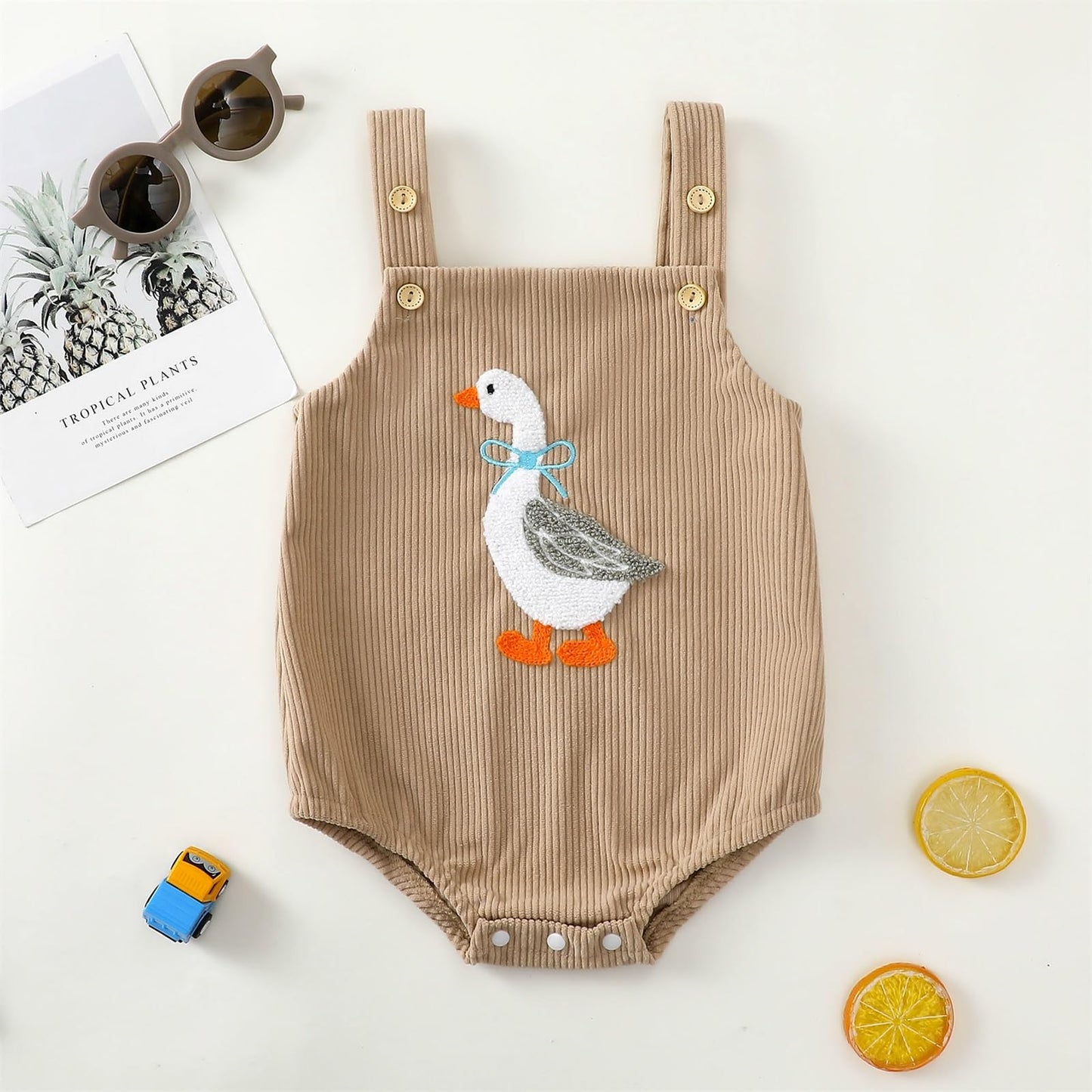 Halloween Baby Clothes Newborn Boy Tractor Pumpkin Onesie Infant Sleeveless Romper Toddler Bodysuit Cute Outfit