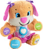 Fisher-Price Baby & Toddler Toy Laugh & Learn Smart Stages Puppy Musical Plush with Lights & Phrases for Infants Ages 6+ Months