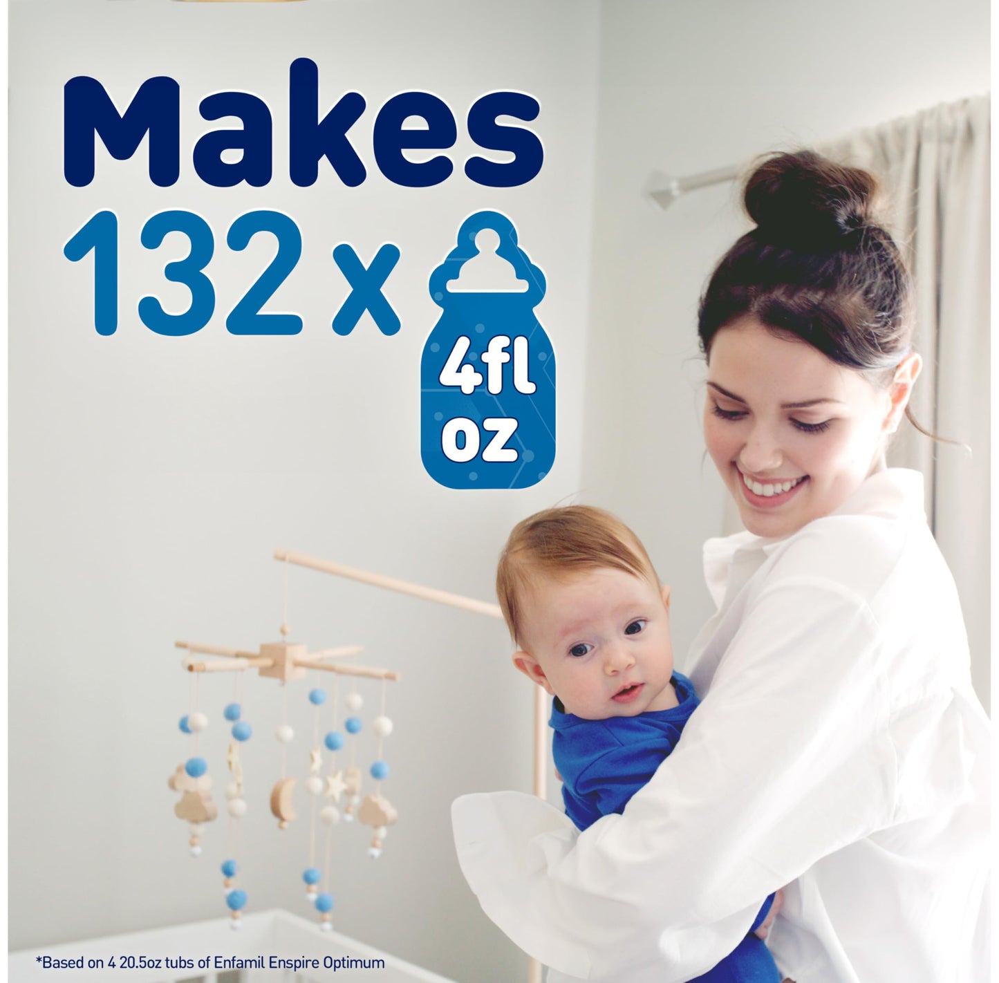 Enfamil Optimum Baby Formula, Our Closest Formula to Breast Milk, Immune-Supporting Lactoferrin also found in Breast Milk, Brain-Building DHA, 20.5 Oz