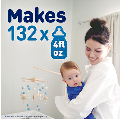 Enfamil Optimum Baby Formula, Our Closest Formula to Breast Milk, Immune-Supporting Lactoferrin also found in Breast Milk, Brain-Building DHA, 20.5 Oz