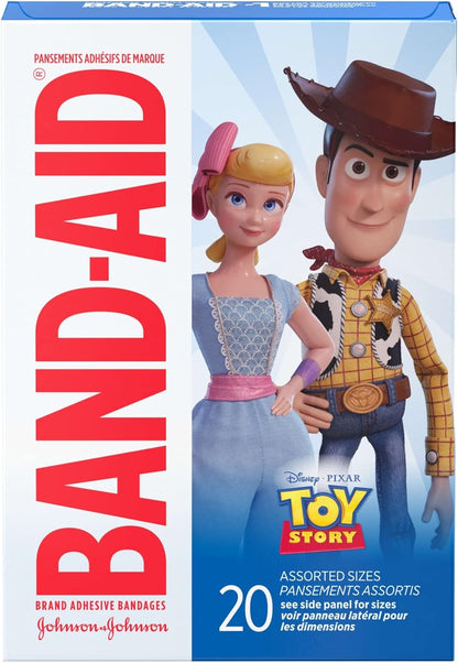 Band-Aid Disney/Pixar Toy Story 4 Assorted Sizes Adhesive Bandages (Pack of 2)
