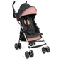 Summer by Ingenuity 3D Mini Convenience Stroller – Lightweight Stroller with Compact Fold, Multi-Position Recline, Canopy with Pop Out Sun Visor and More – Umbrella Stroller for Travel, Pink