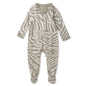 HonestBaby Sleep & Play Footed One-piece Pajama Sleeper 100% Organic Cotton, Baby Boys