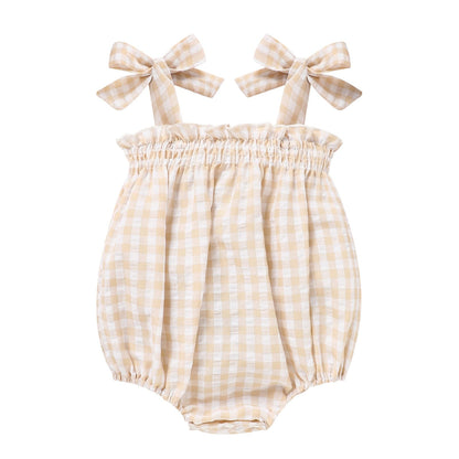 Baby Girl Summer Clothes Newborn Girl Outfits Cute Strap Baby Girl Romper Jumpsuit Infant Floral One Piece Bodysuit