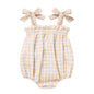 Baby Girl Summer Clothes Newborn Girl Outfits Cute Strap Baby Girl Romper Jumpsuit Infant Floral One Piece Bodysuit