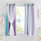 NICETOWN Nursery Curtains for Kids, Farmhouse Blackout Curtain Panels for Bedroom, Double Layer Star Hollow-Out Grommet Aesthetic Living Room Toddler Window Curtains, 2 Pcs, W52 x L84, Biscotti Beige
