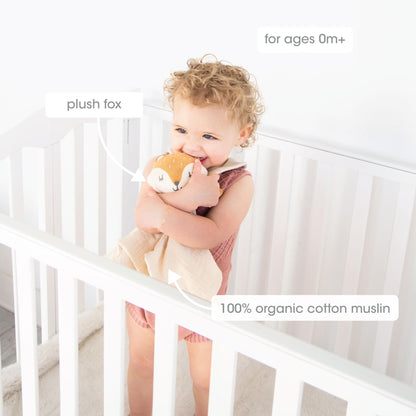 Pearhead Cloud Security Blanket, Soft Baby Lovey for Babies, Snuggle Toy Stuffed Animal, Newborn Infant and Toddler Security Toy, Baby Boy or Baby Girl Lovie, New Baby Gift, White Cloud Lovey